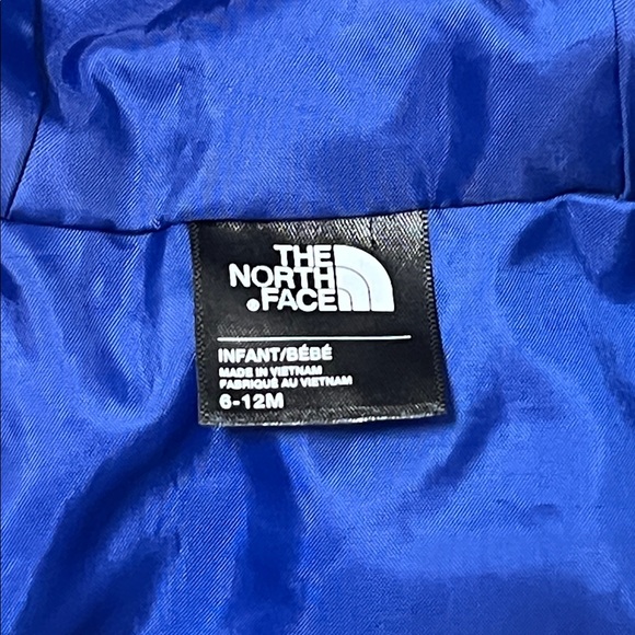 The North Face  Infant Zipline Rain Jacket / blue/ size 6-12 Months - Picture 12 of 15